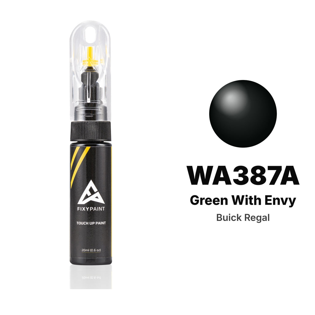 Touch-up paint for Buick Regal WA387A Green With Envy, Basic kit