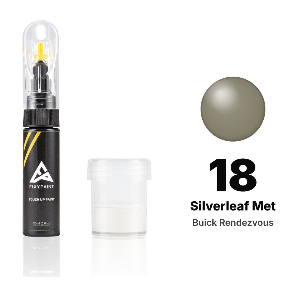 Touch-up paint for Buick Rendezvous 18 Silverleaf Met, Standard kit