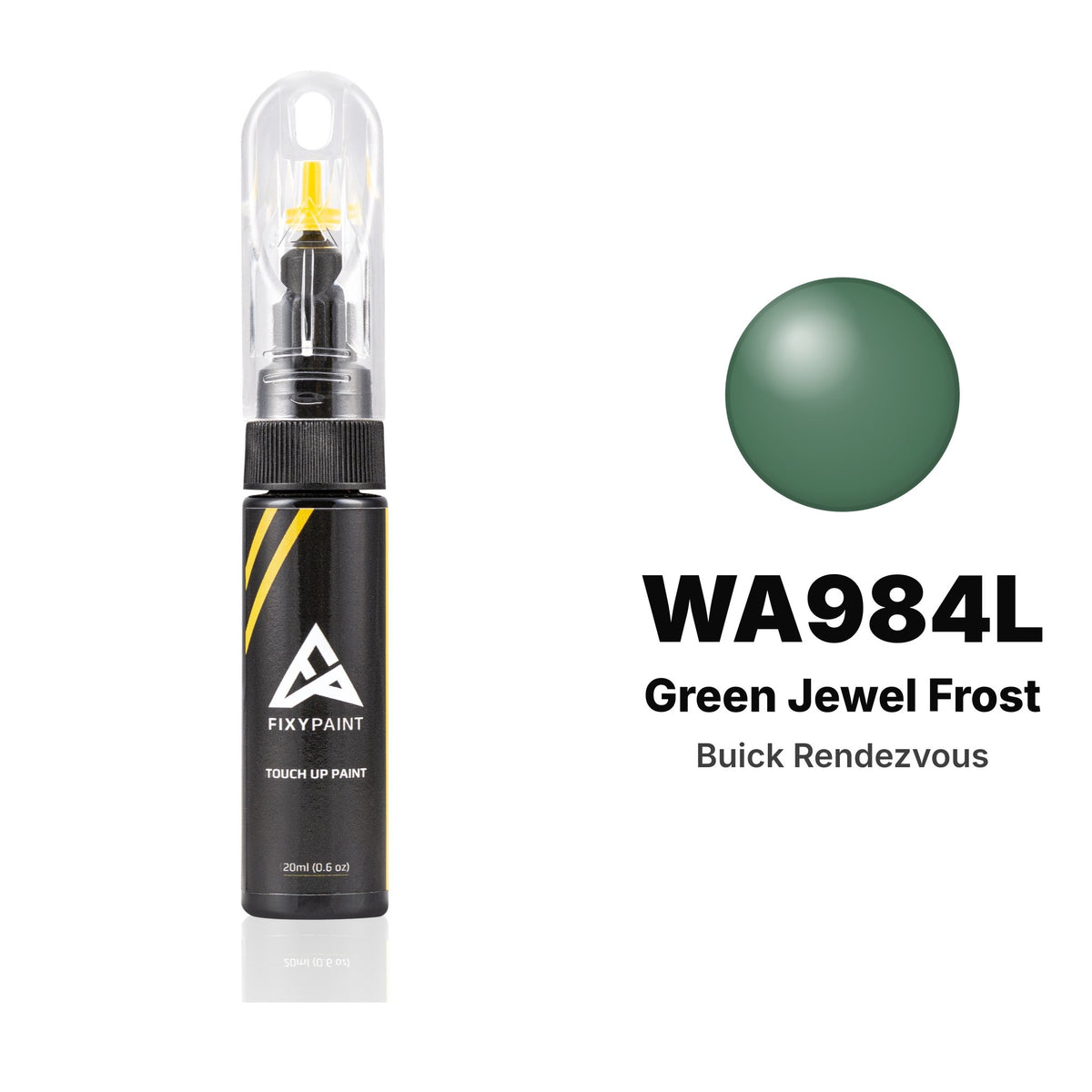 Pintura de retoque para Buick Rendezvous – WA984L Green Jewel Frost (2004–2006), kit Básico