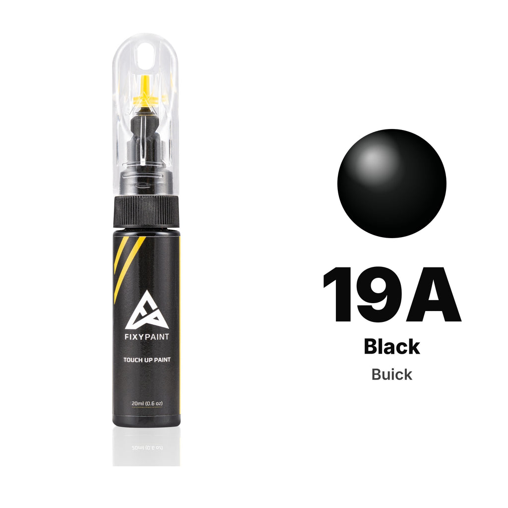 Touch-up paint for Buick 19A Black, Basic kit