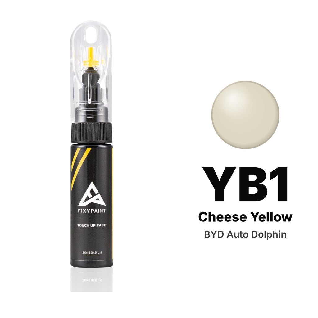Touch-up paint for BYD Auto Dolphin YB1 Cheese Yellow, Basic kit