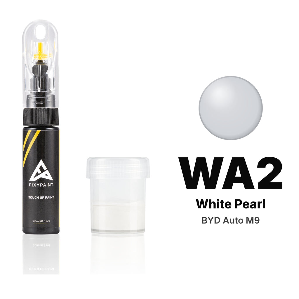 Touch-up paint for BYD Auto M9 WA2 White Pearl, Standard kit