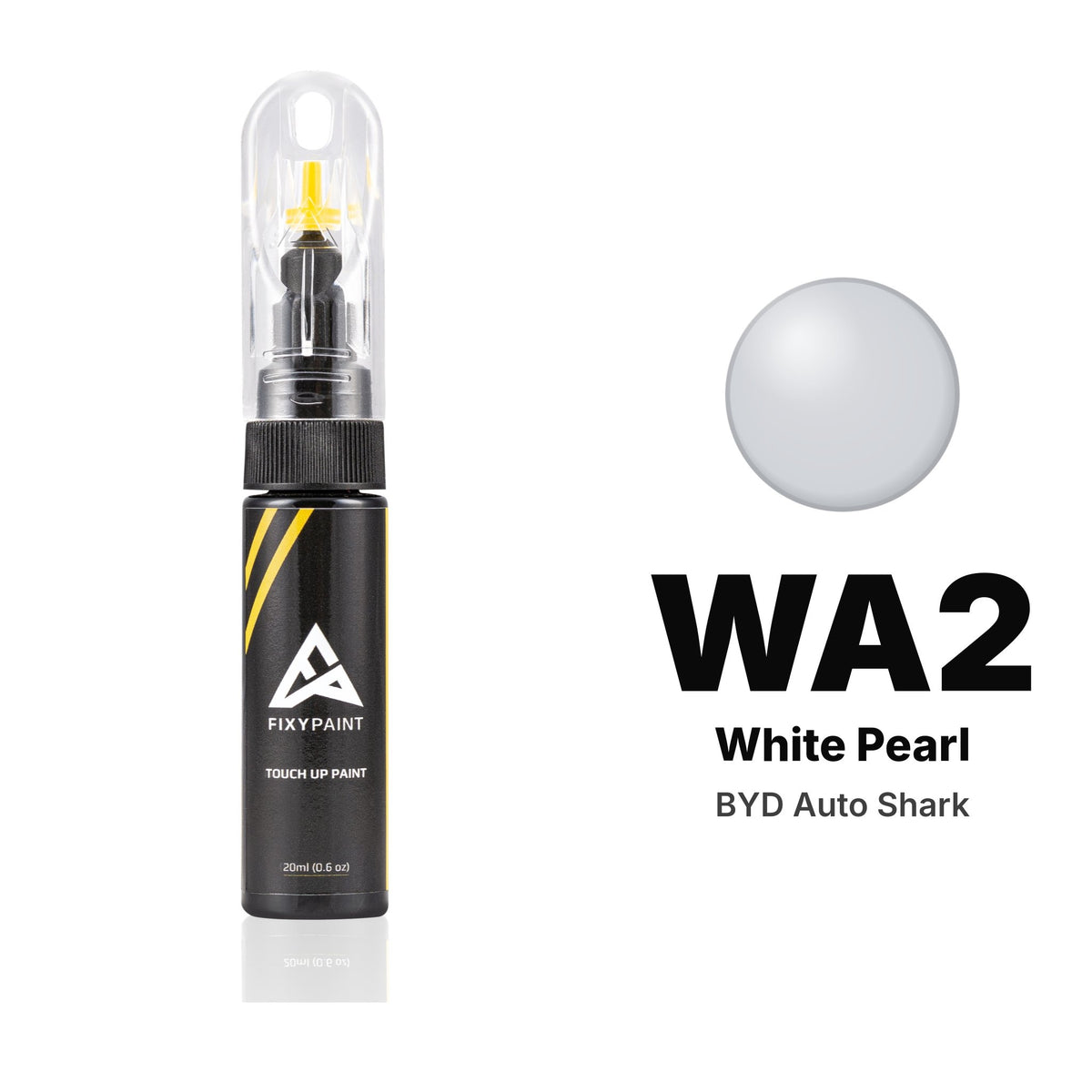 Touch-up paint for BYD Auto Shark WA2 White Pearl, Basic kit