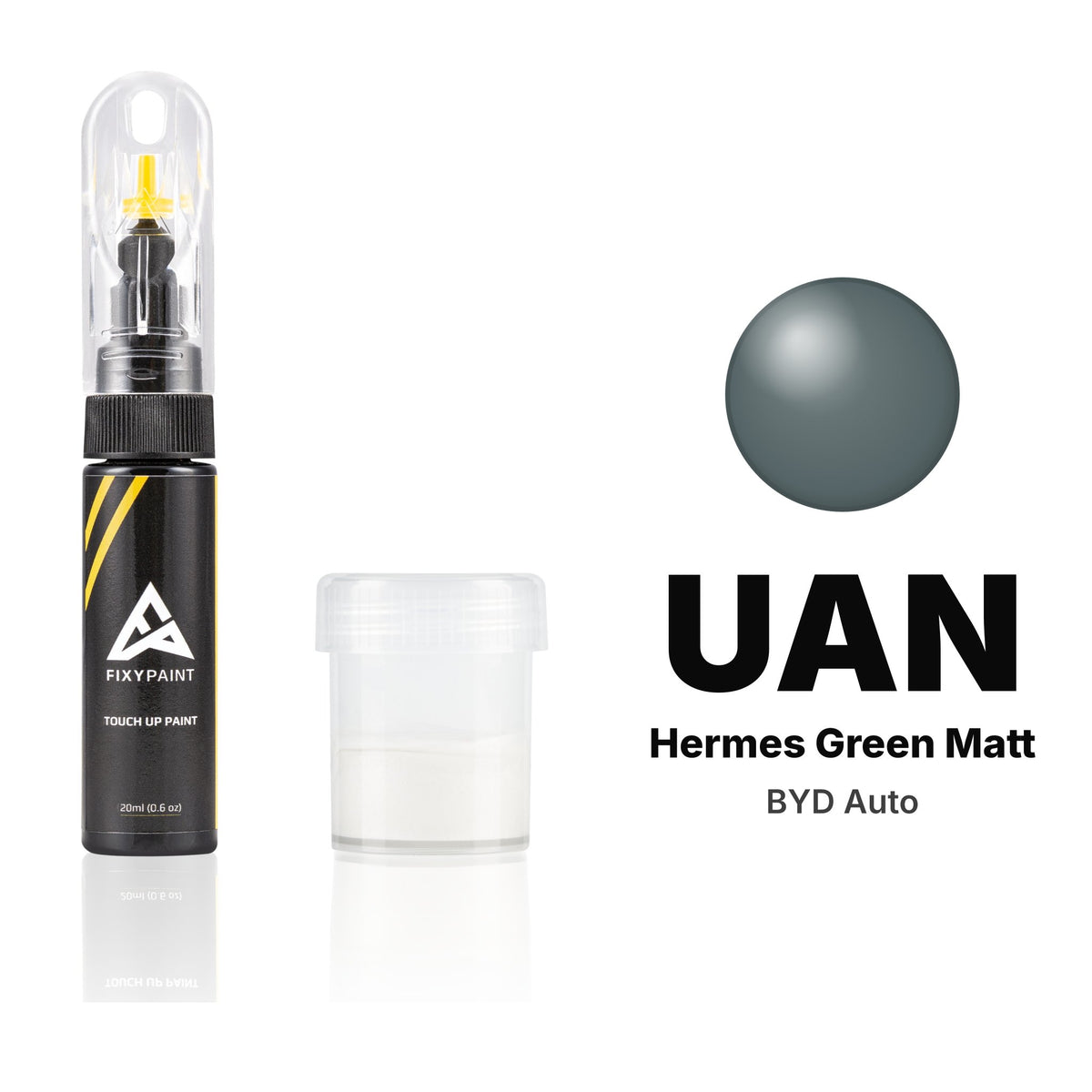 Touch-up paint for BYD Auto UAN Hermes Green Matt, Standard kit