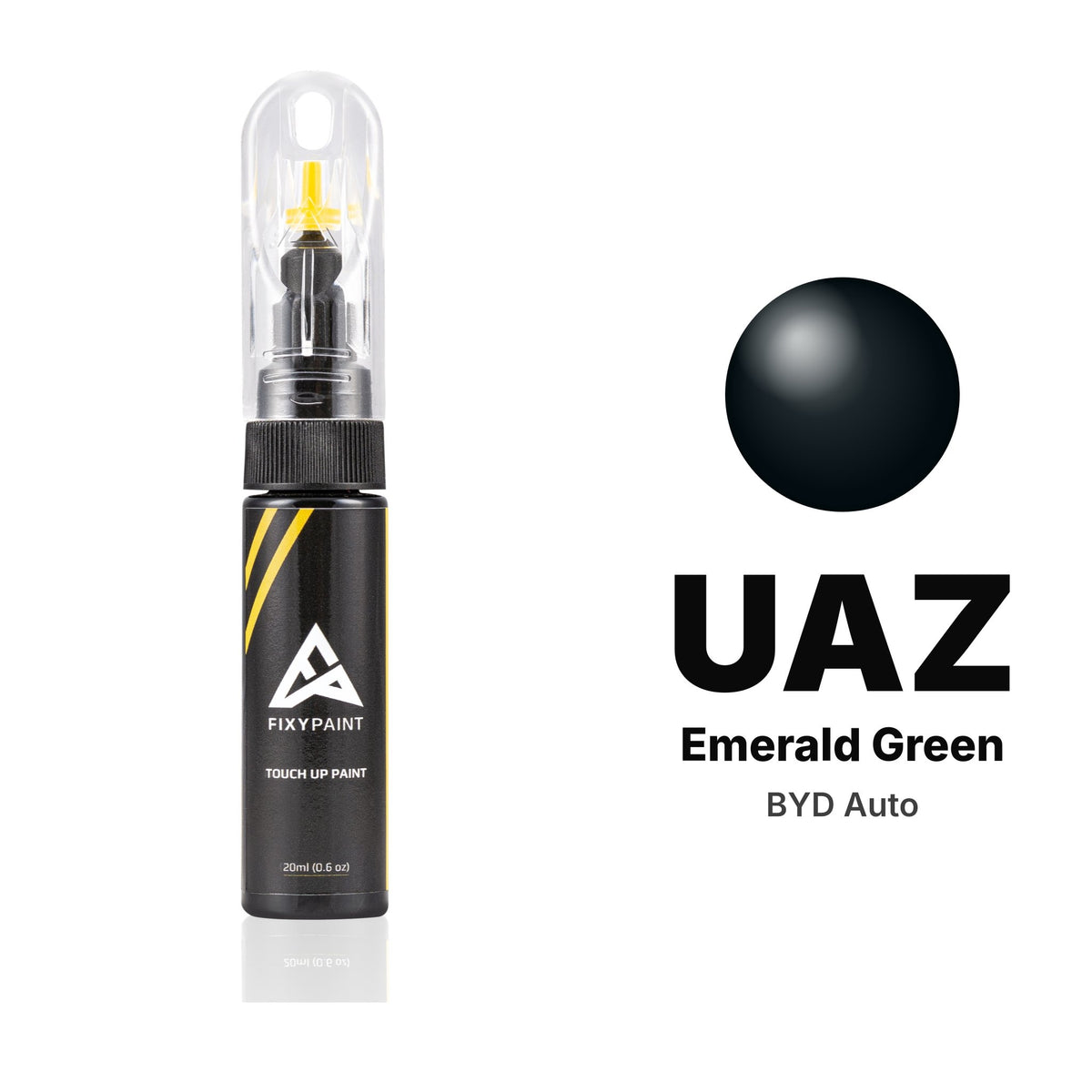 BYD Auto UAZ Emerald Green touch-up paint, Basic kit