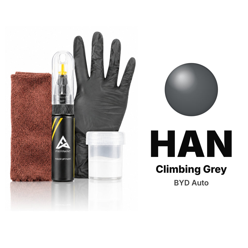 Touch-up paint for BYD Auto HAN Climbing Grey, Complete kit