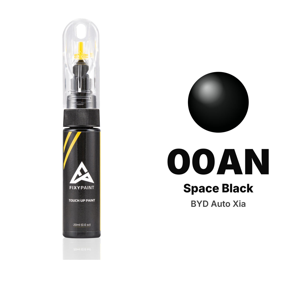 Touch-up paint for BYD Auto Xia 00AN Space Black, Basic kit