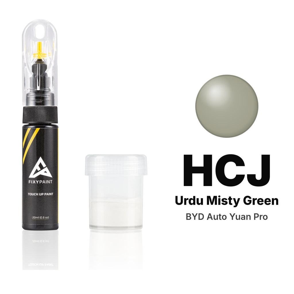 Touch-up paint for BYD Auto Yuan Pro HCJ Urdu Misty Green, Standard kit