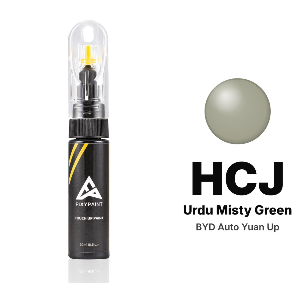 Touch-up paint for BYD Auto Yuan UP HCJ Urdu Misty Green, Basic kit