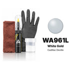 Touch-up paint for Cadillac Deville WA961L White Gold, Complete kit