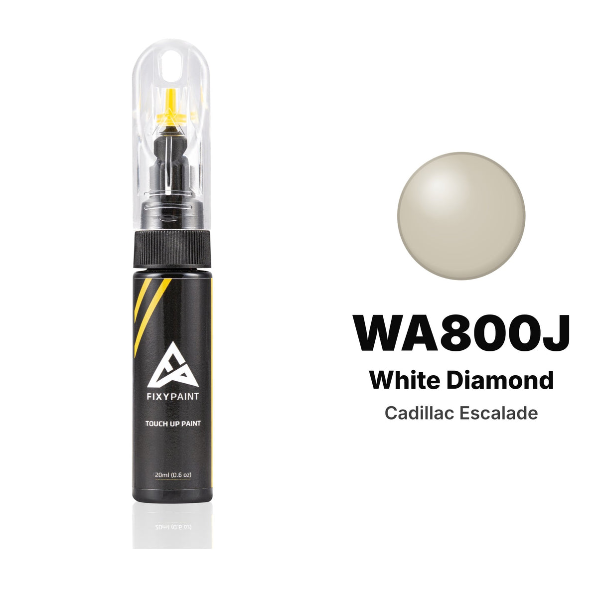 Touch-up paint for Cadillac Escalade WA800J White Diamond, Basic kit
