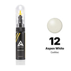 Touch-up paint for Cadillac 12 Aspen White, Basic kit