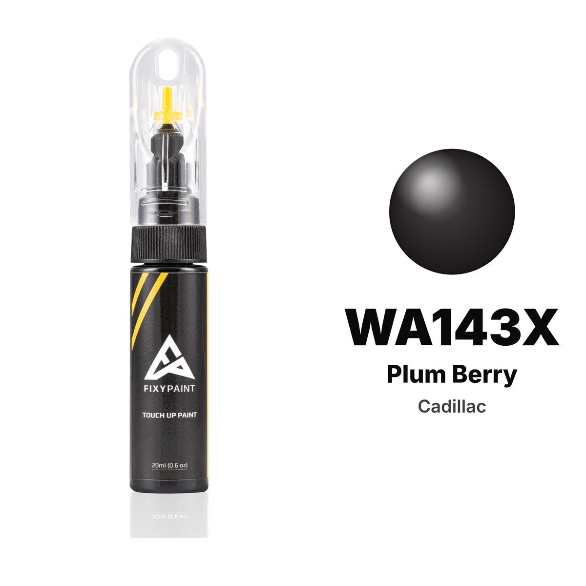 Touch-up paint for Cadillac WA143X Plum Berry, Basic kit