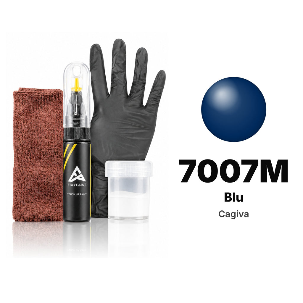 Touch-up paint for Cagiva 7007M Blu, Complete kit