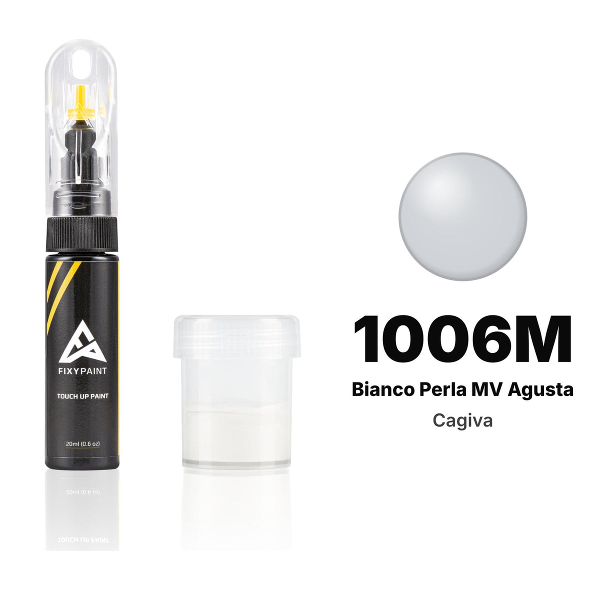Touch-up paint for Cagiva 1006M Bianco Perla MV Agusta, Standard kit