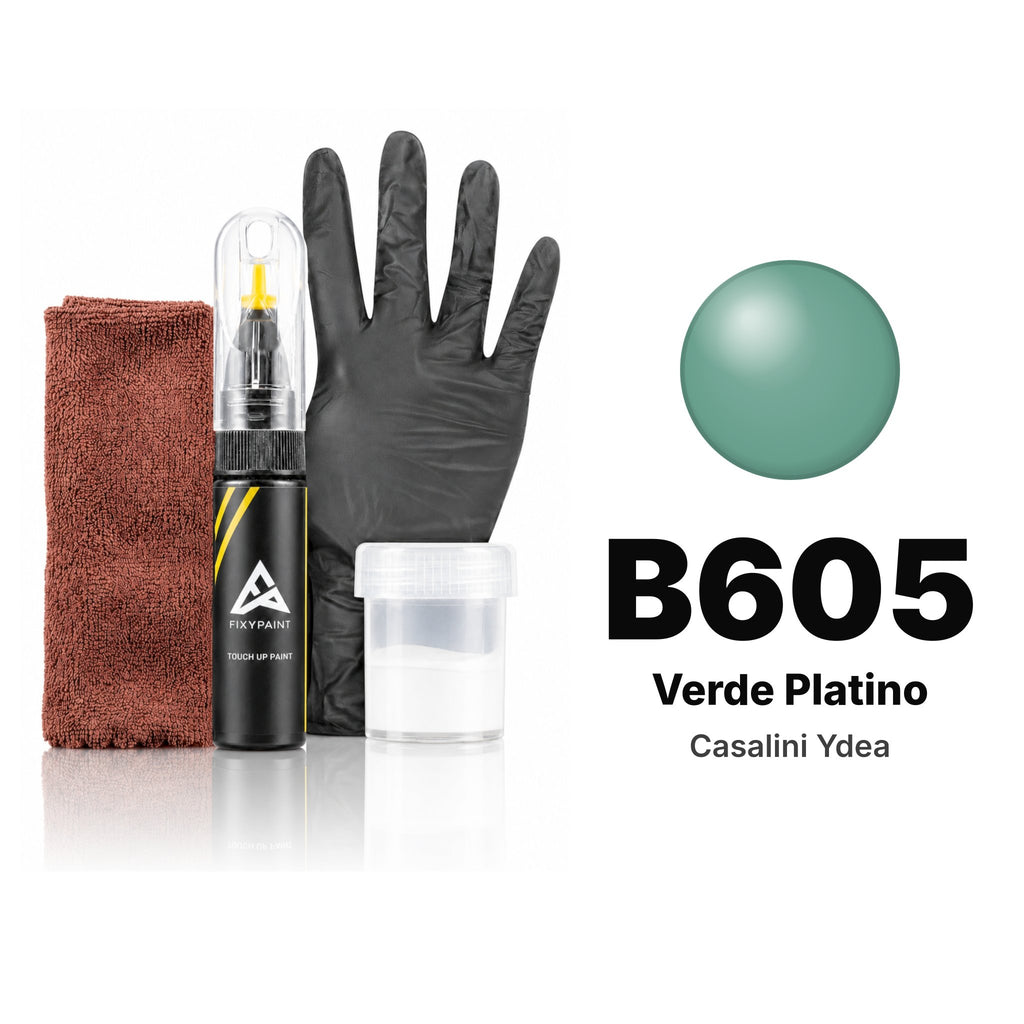 Touch-up paint for Casalini Ydea B605 Verde Platino, Complete kit