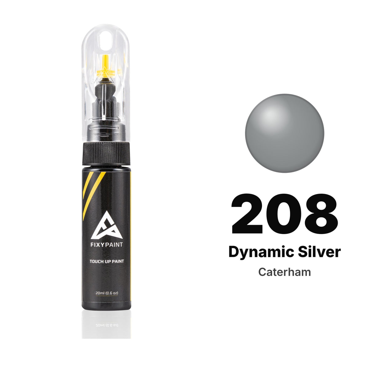 Caterham 208 Dynamic Silver touch-up paint, Basic kit