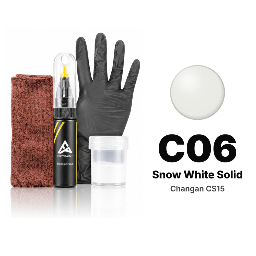 Touch-up paint for Changan CS15 C06 Snow White Solid, Complete kit