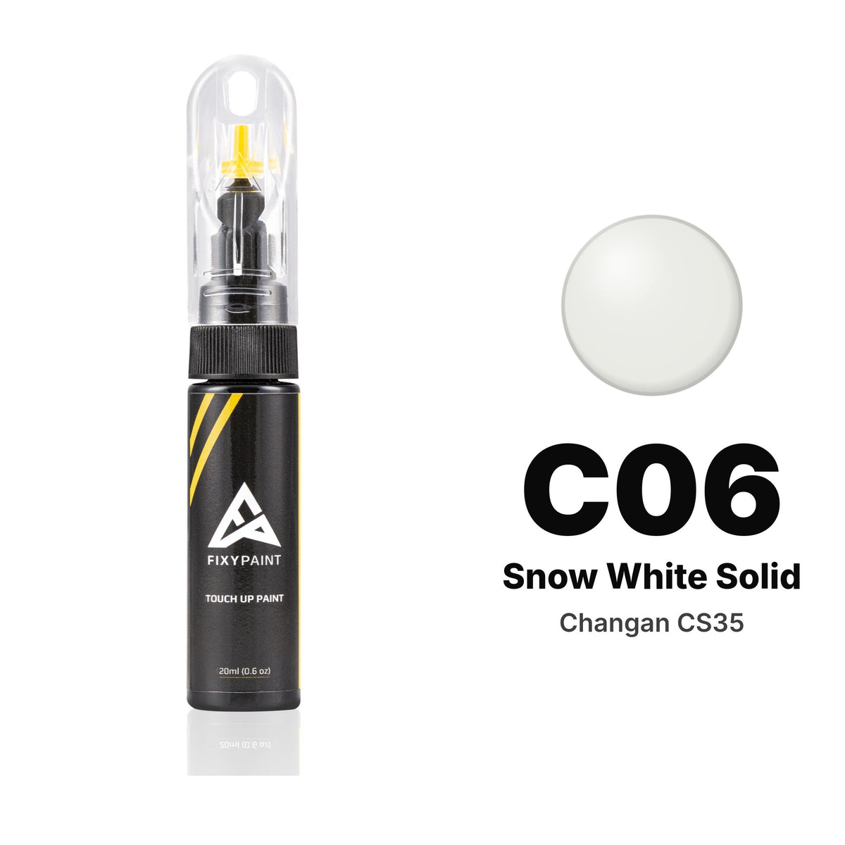 Touch-up paint for Changan CS35 C06 Snow White Solid, Basic kit