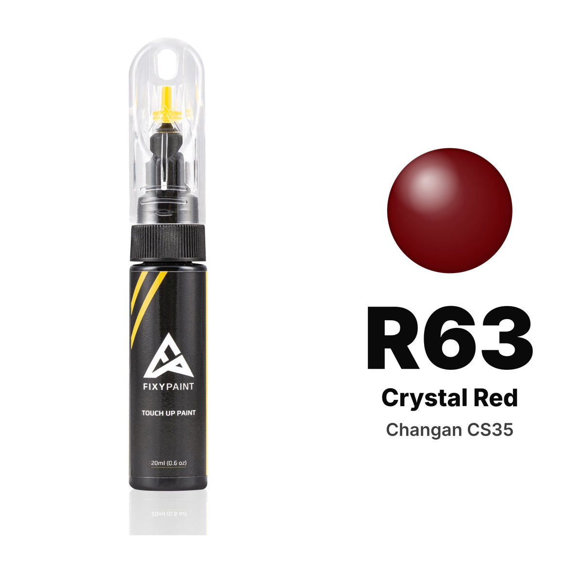 Touch-up paint for Changan CS35 R63 Crystal Red, Basic kit