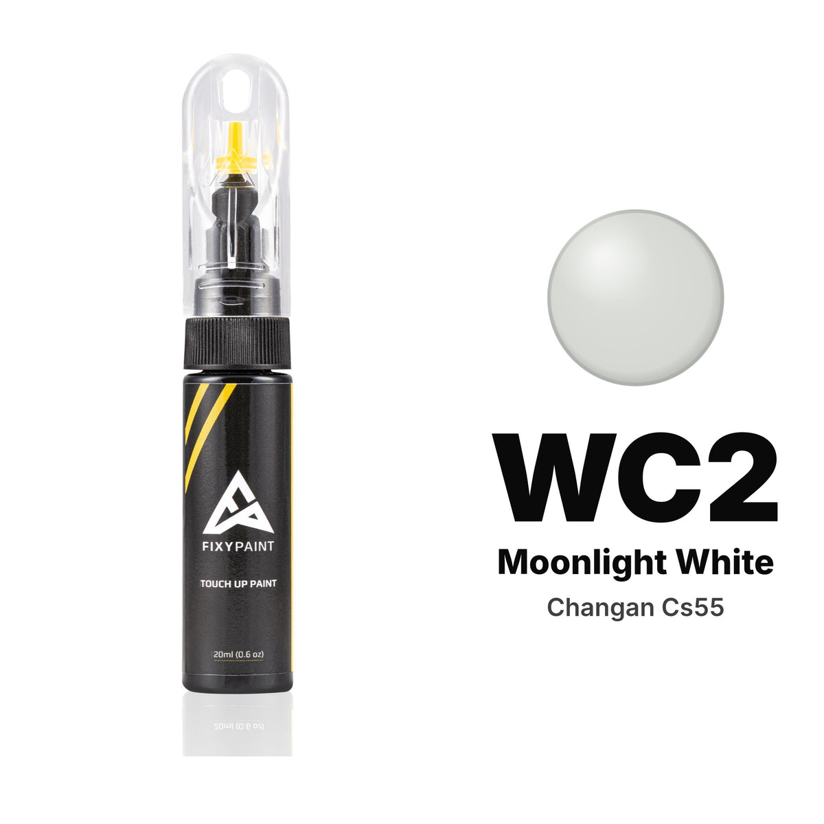 Touch-up paint for Changan CS55 WC2 Moonlight White, Basic kit