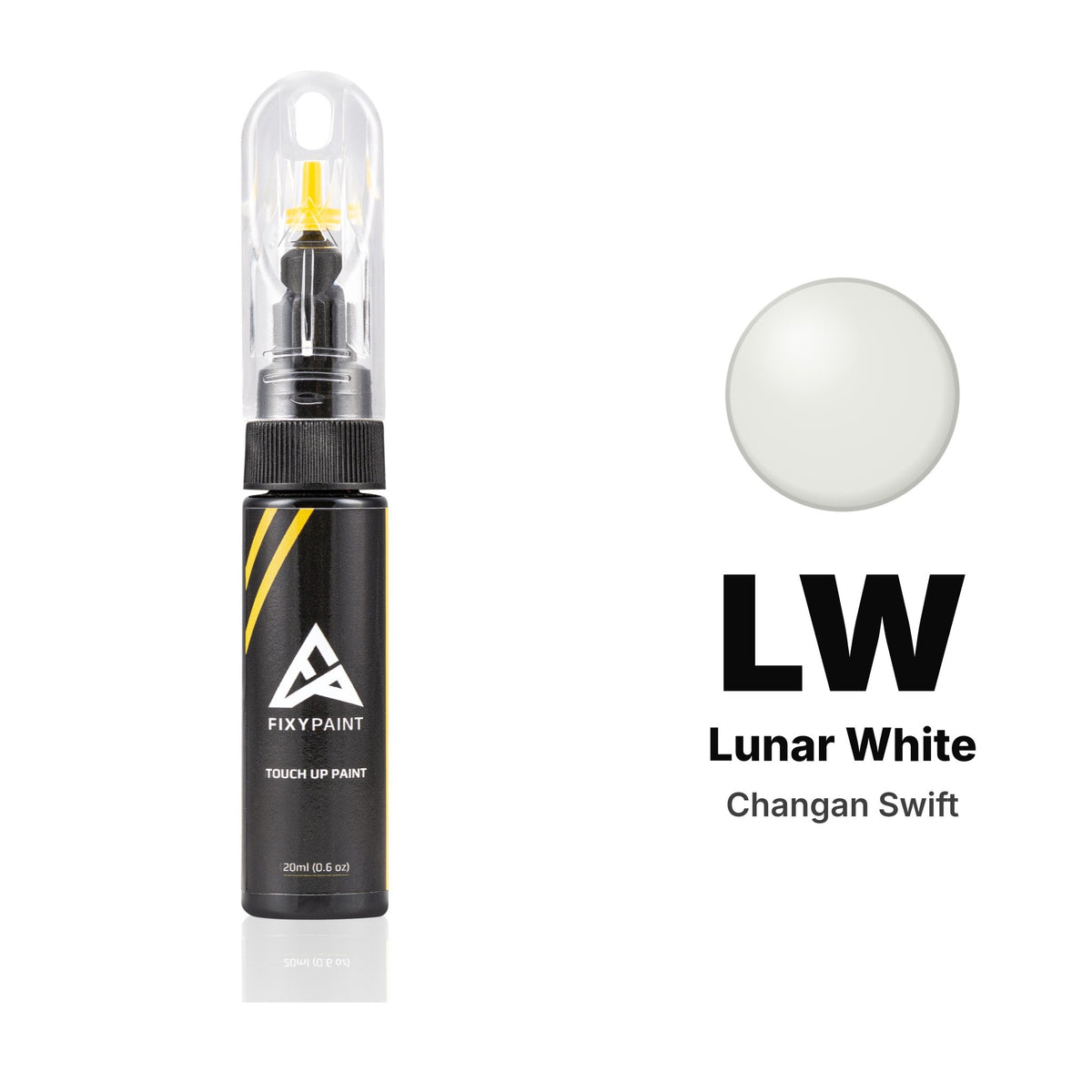 Touch-up paint for Changan Swift LW Lunar White, Basic kit