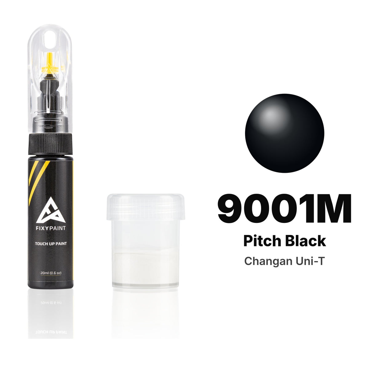 Touch-up paint for Changan Uni-T 9001M Pitch Black, Standard kit