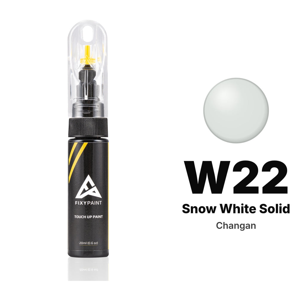 Touch-up paint for Changan W22 Snow White Solid, Basic kit