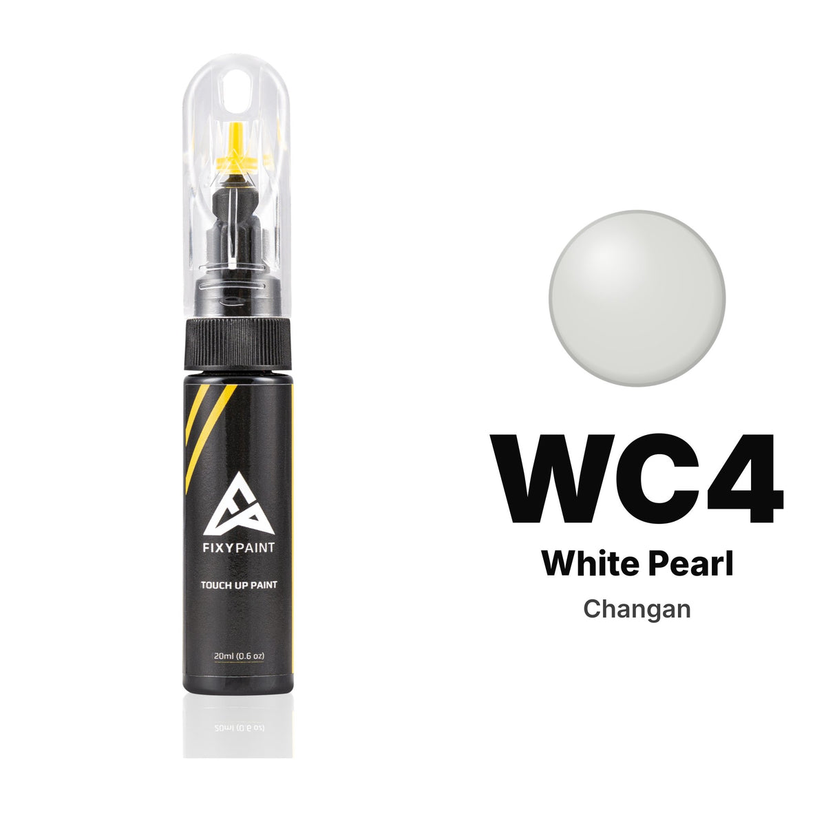 Touch-up paint for Changan WC4 White Pearl, Basic kit
