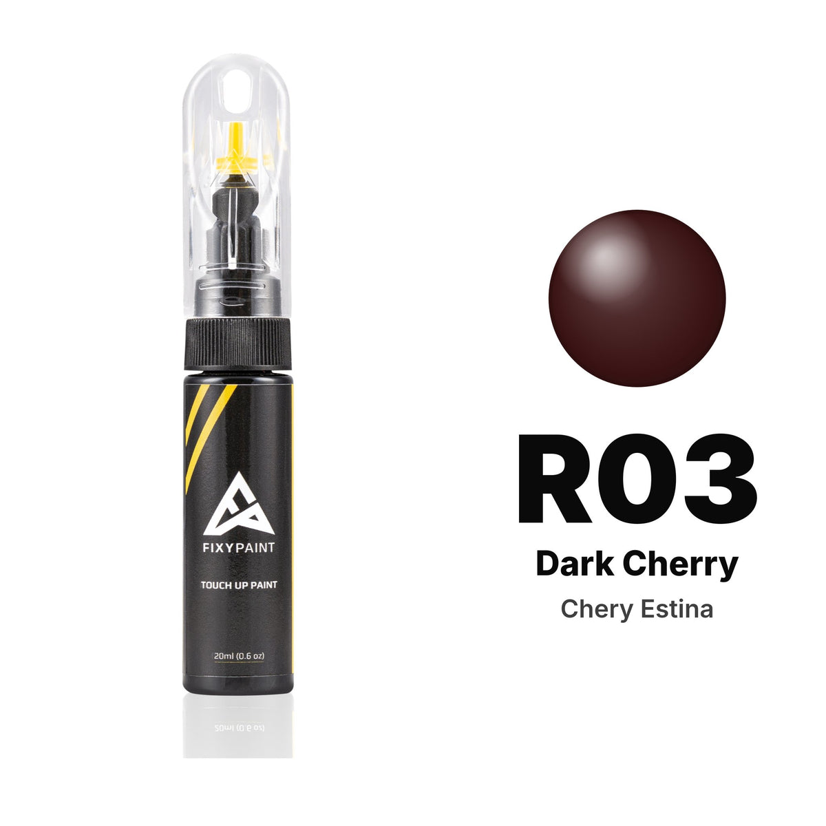 Chery Estina R03 Dark Cherry touch-up paint, Basic kit