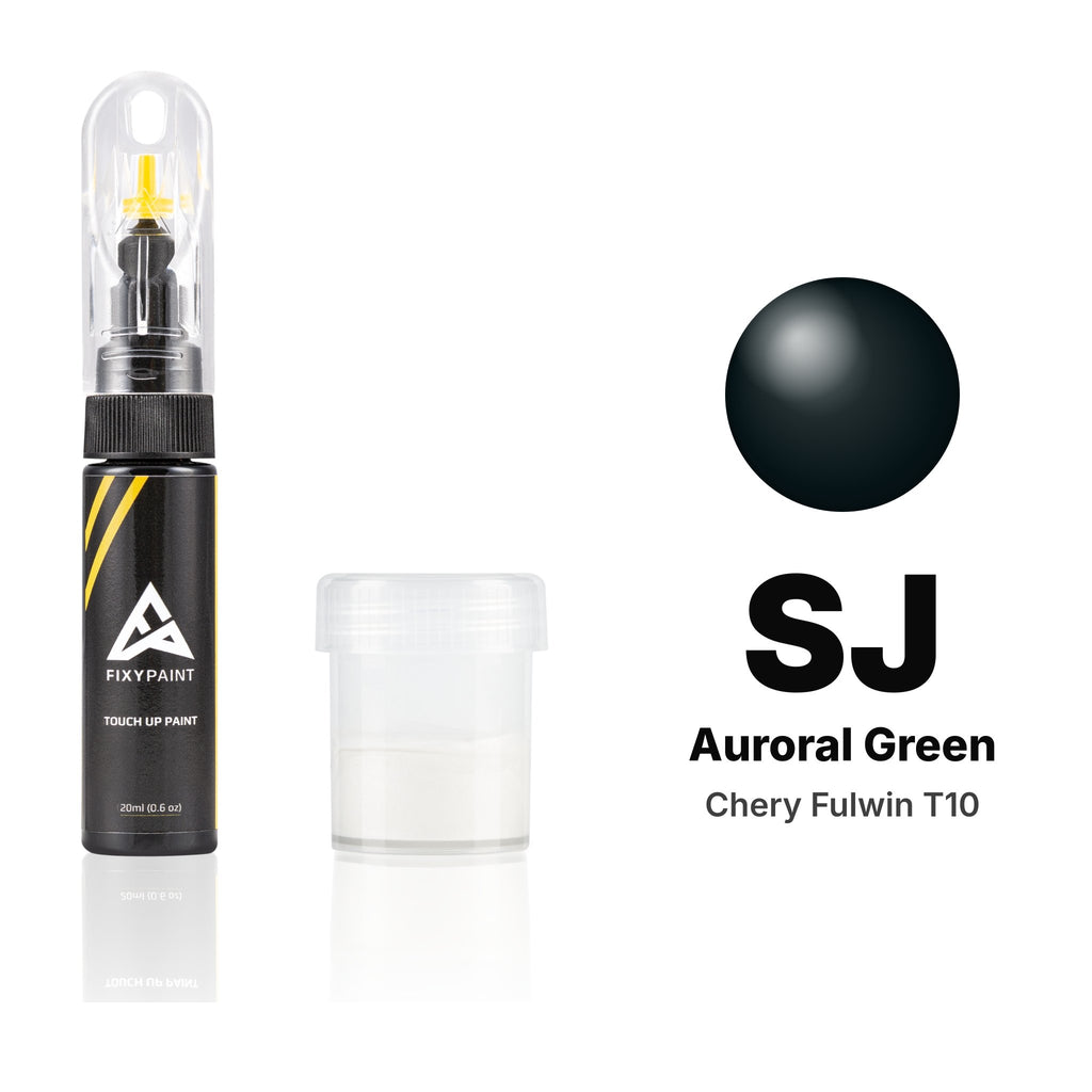 Lackstift für Chery Fulwin T10 – SJ Auroral Green (ab 2025), Set Standard