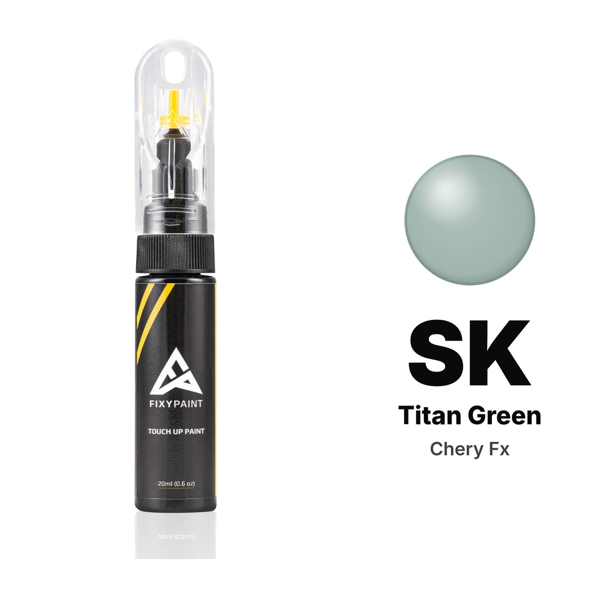 Touch-up paint for Chery FX SK Titan Green, Basic kit