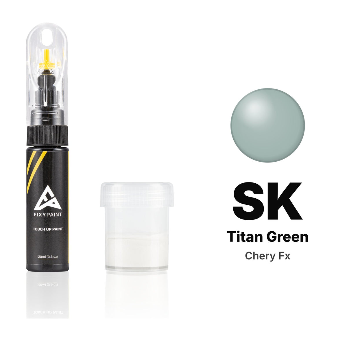 Touch-up paint for Chery FX SK Titan Green, Standard kit