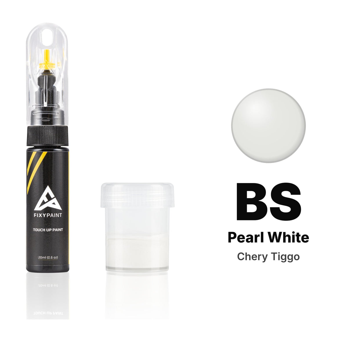 Lackstift für Chery Tiggo – BS Pearl White (2017), Set Standard