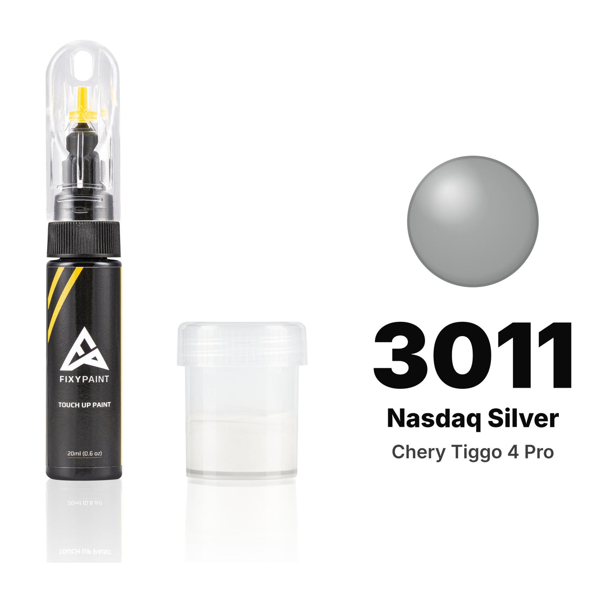 Touch-up paint for Chery Tiggo 4 Pro 3011 Nasdaq Silver, Standard kit