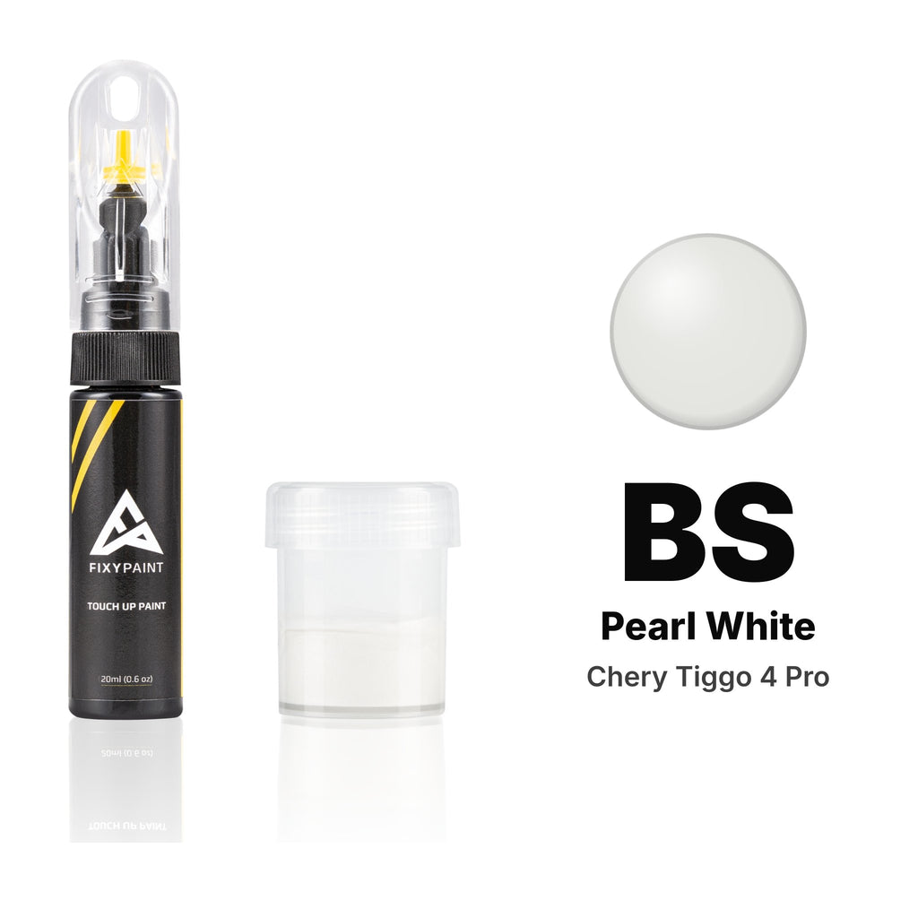 Lackstift für Chery Tiggo 4 Pro – BS Pearl White (ab 2023), Set Standard