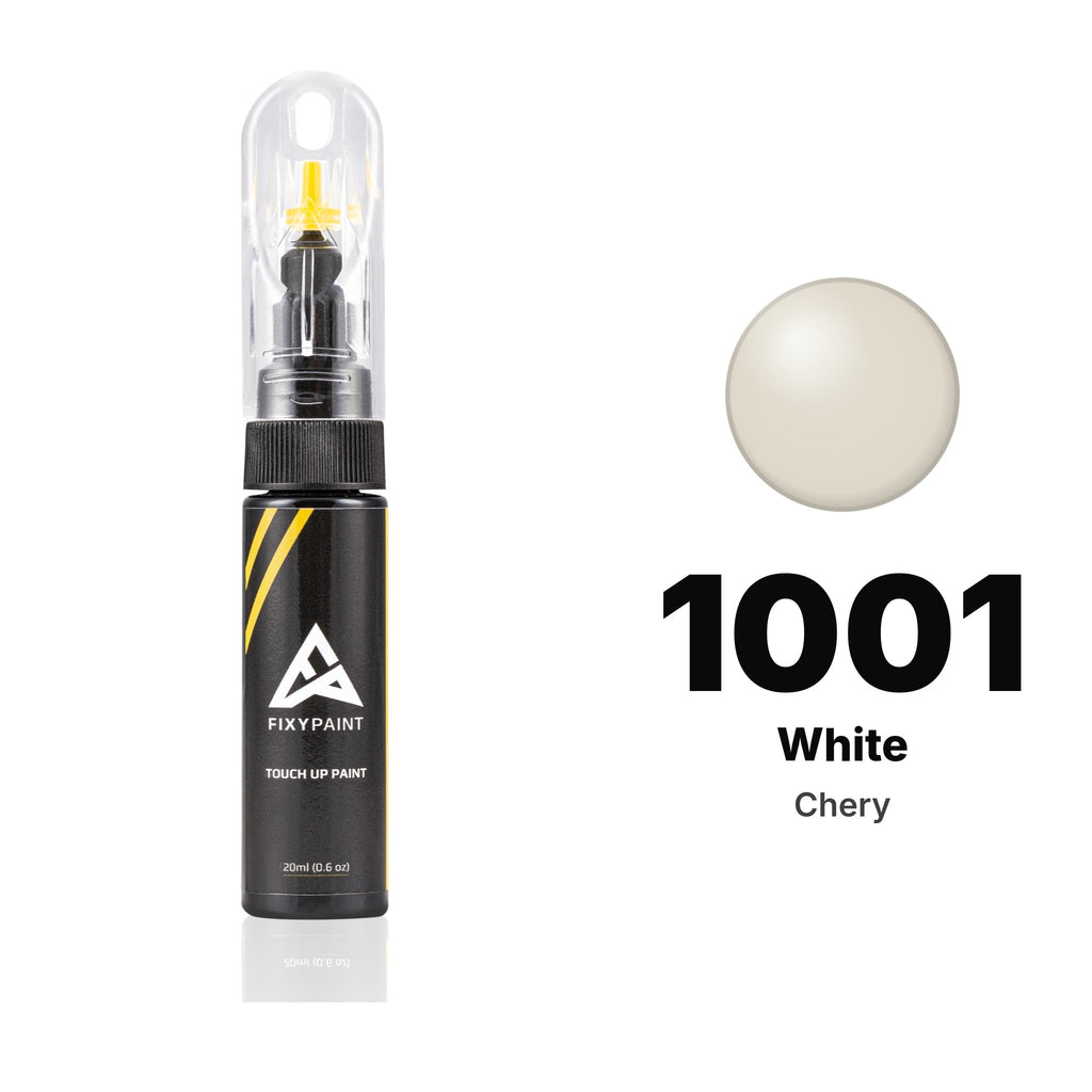 Touch-up paint for Chery 1001 White, Basic kit