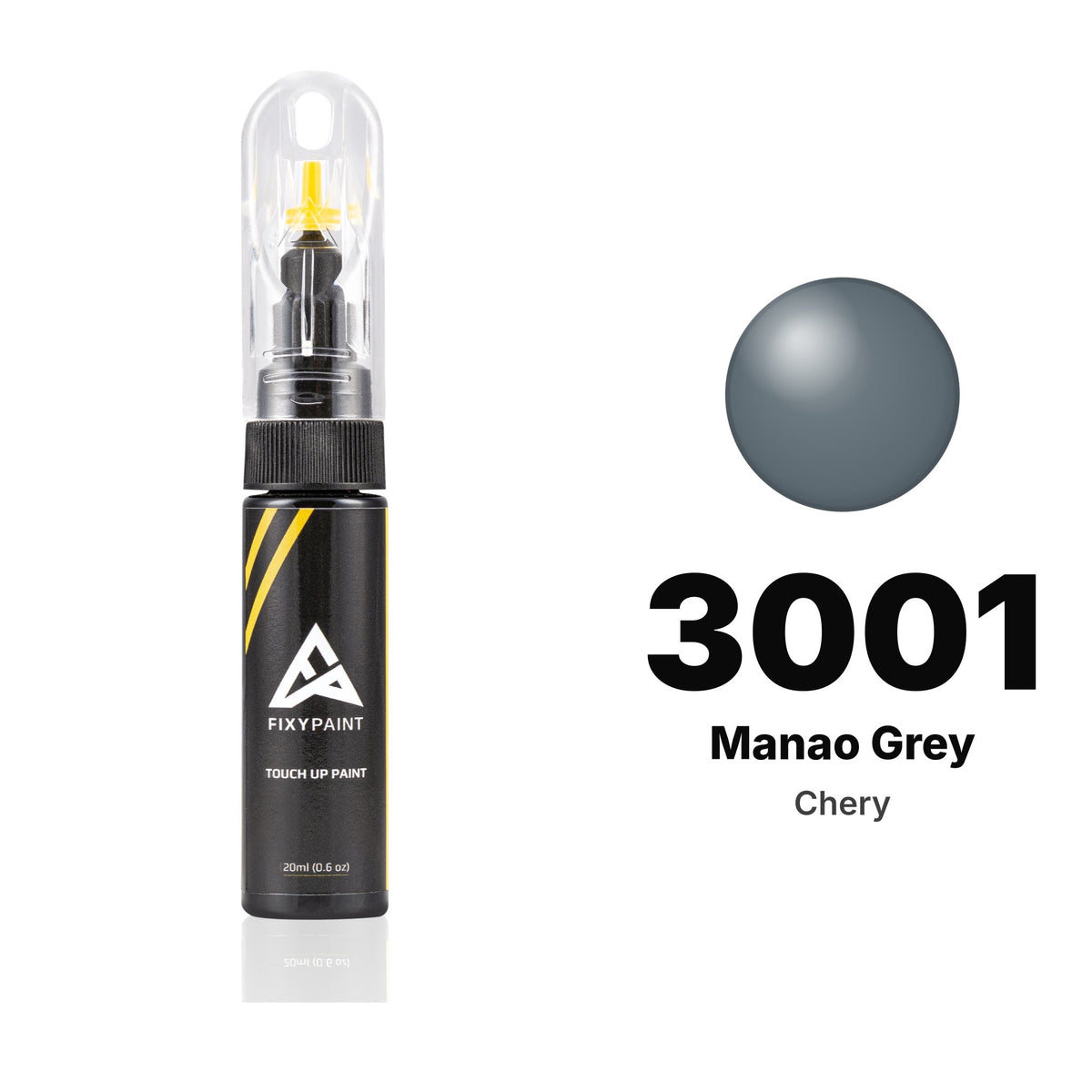 Touch-up paint for Chery 3001 Manao Grey, Basic kit