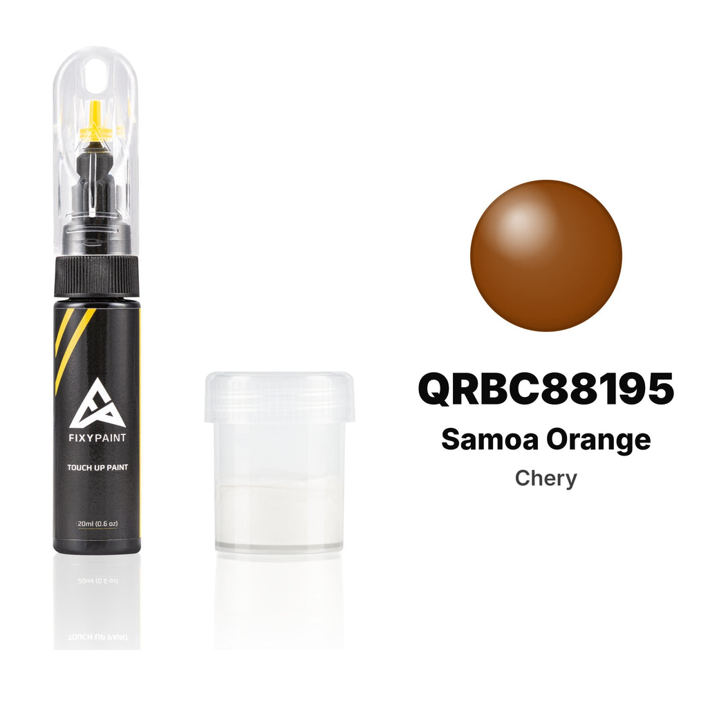 Pintura de retoque para Chery – QRBC88195 Samoa Orange (todos los modelos, desde 2018), kit Estándar