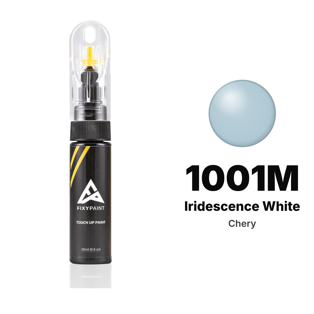 Chery 1001M Iridescence White touch-up paint, Basic kit