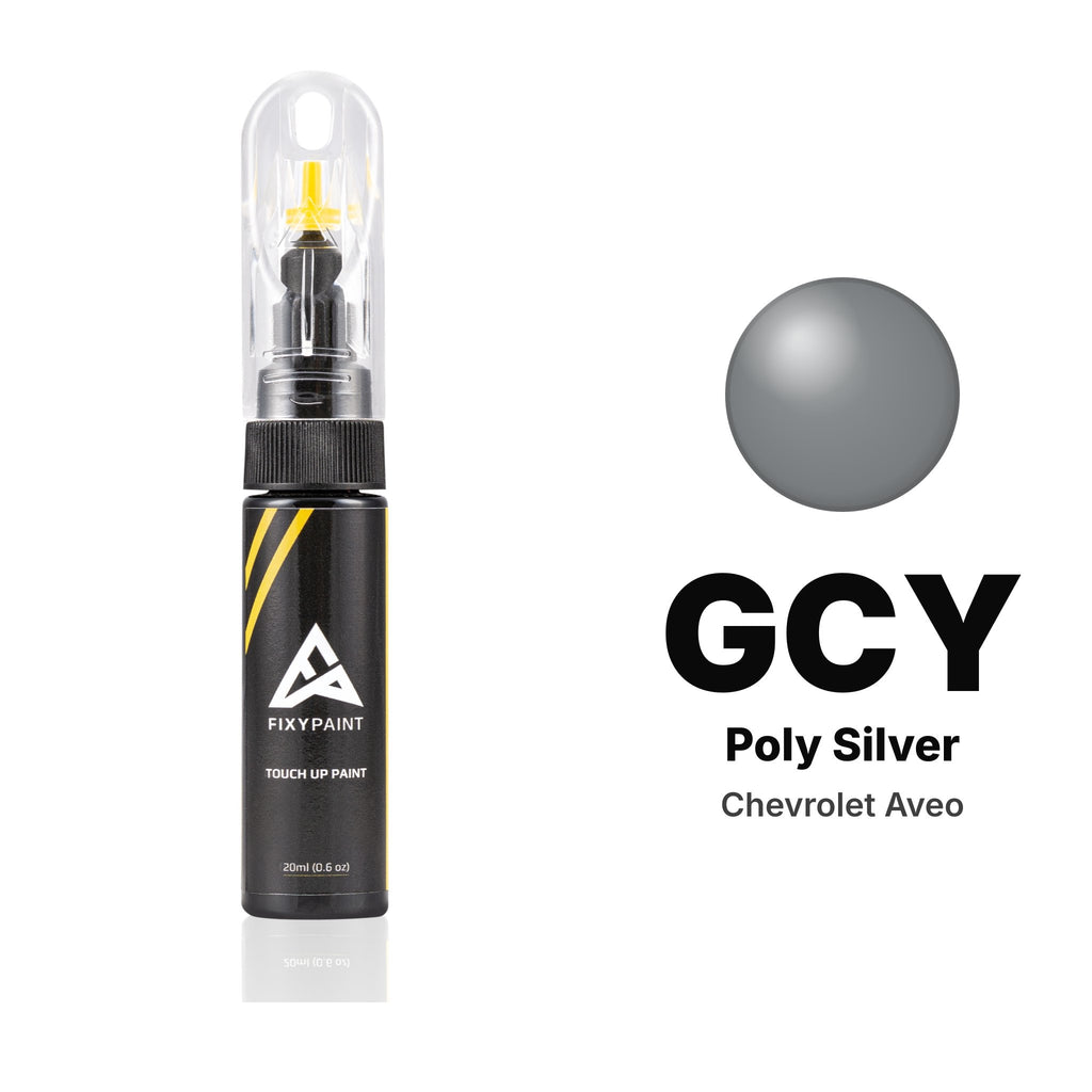 Touch-up paint for Chevrolet Aveo GCY Poly Silver, Basic kit