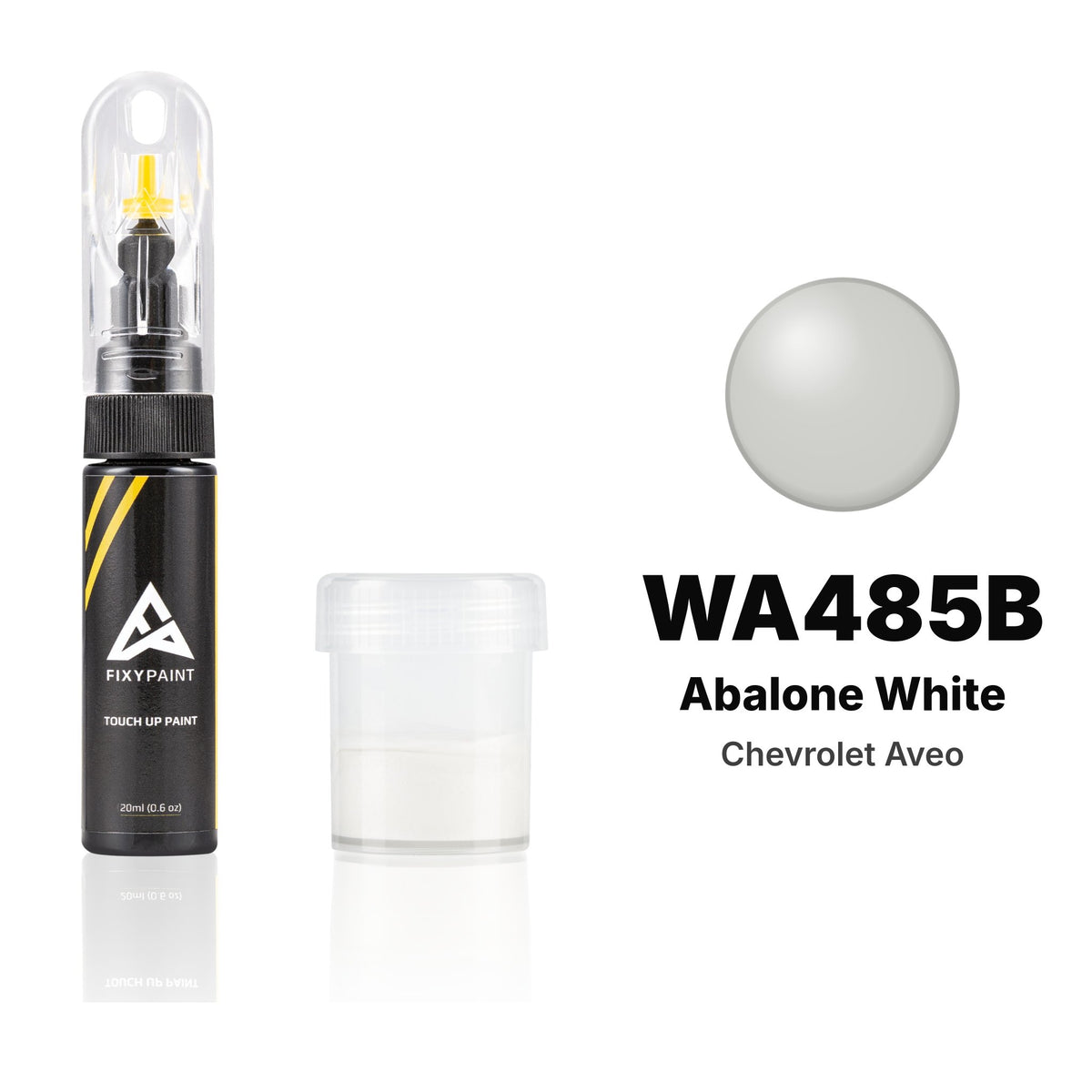 Touch-up paint for Chevrolet Aveo WA485B Abalone White, Standard kit