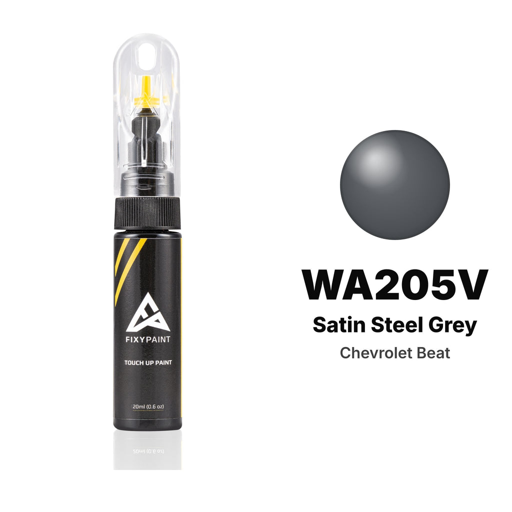 Touch-up paint for Chevrolet Beat WA205V Satin Steel Grey, Basic kit