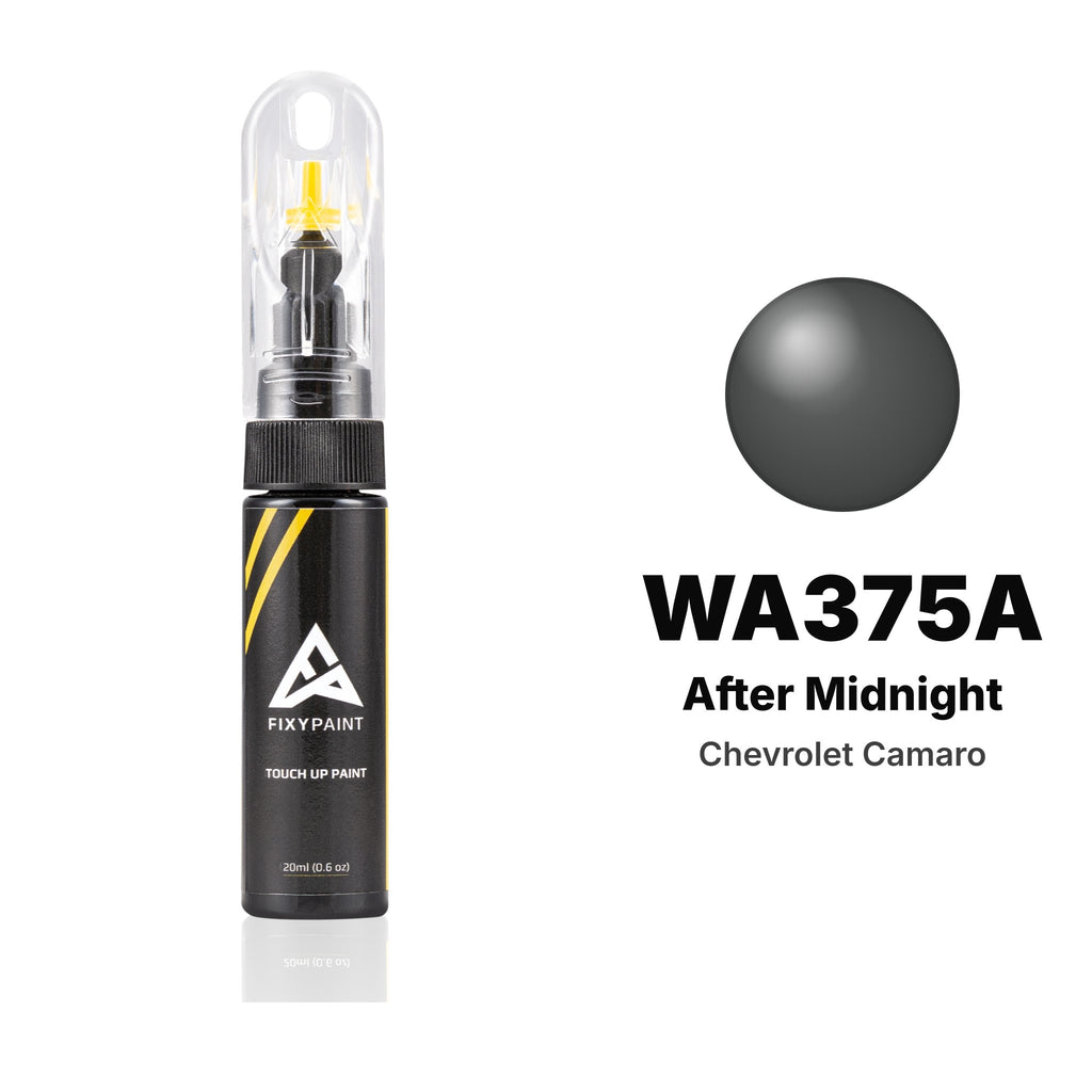 Touch-up paint for Chevrolet Camaro WA375A After Midnight, Basic kit