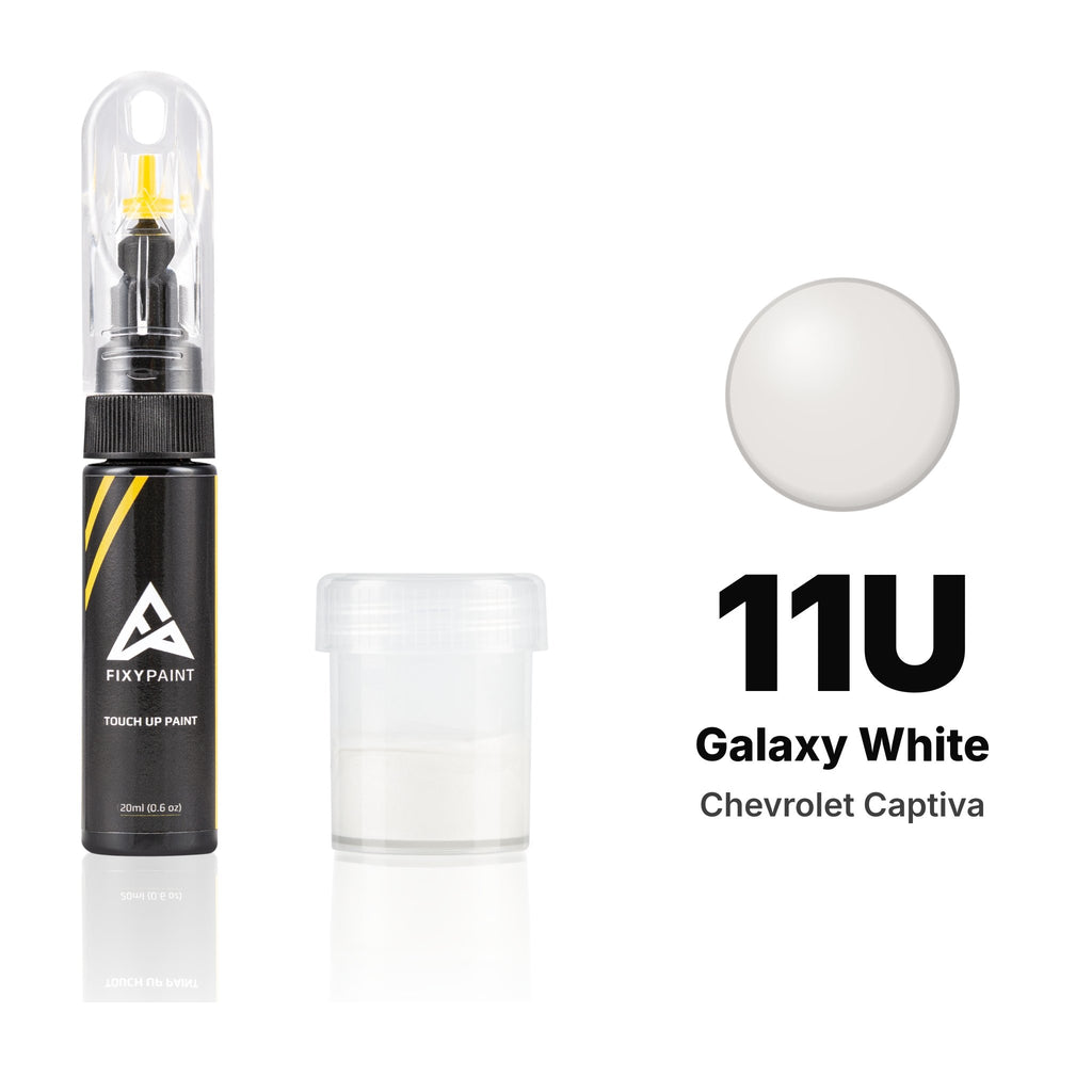 Touch-up paint for Chevrolet Captiva 11U Galaxy White, Standard kit