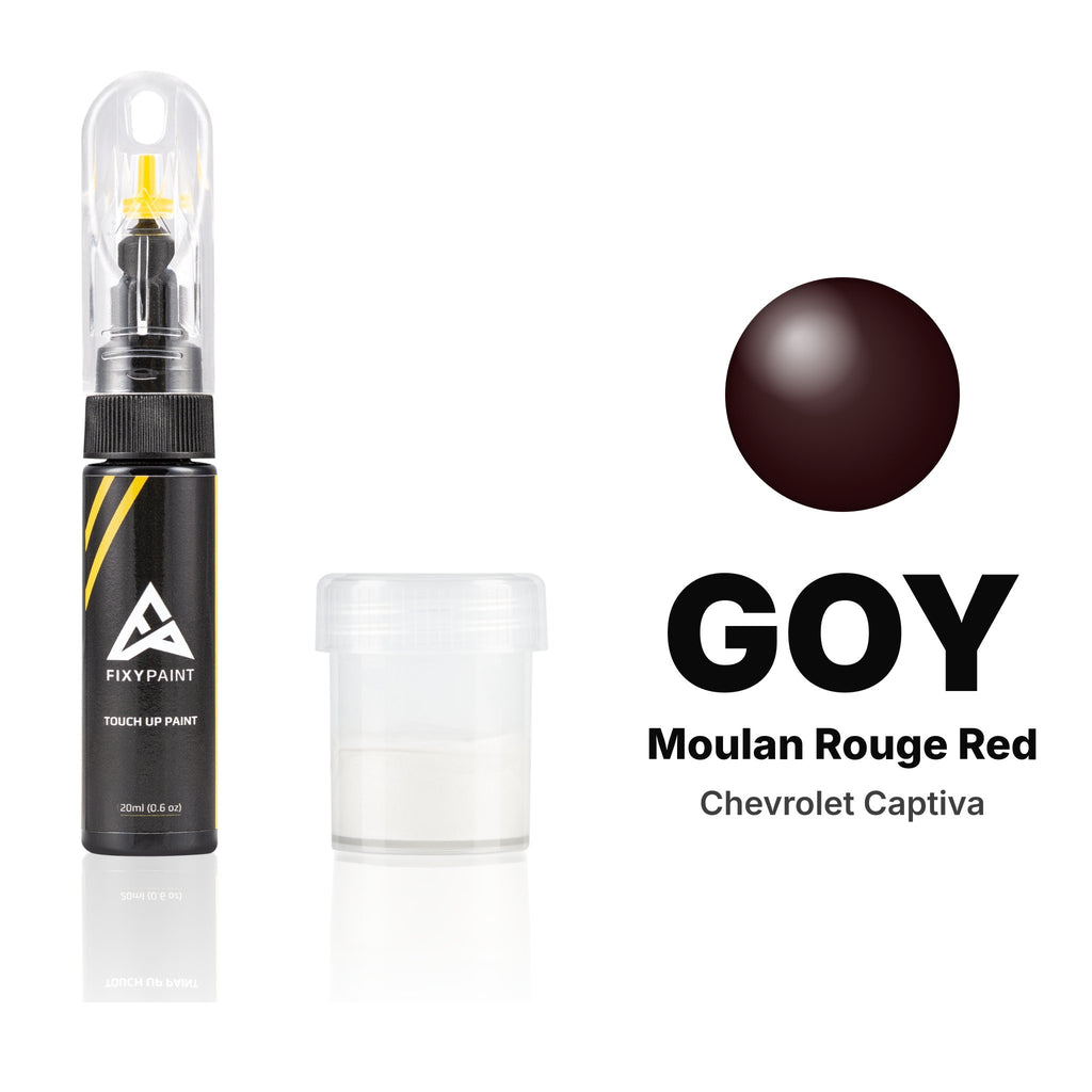 Touch-up paint for Chevrolet Captiva GOY Moulan Rouge Red, Standard kit