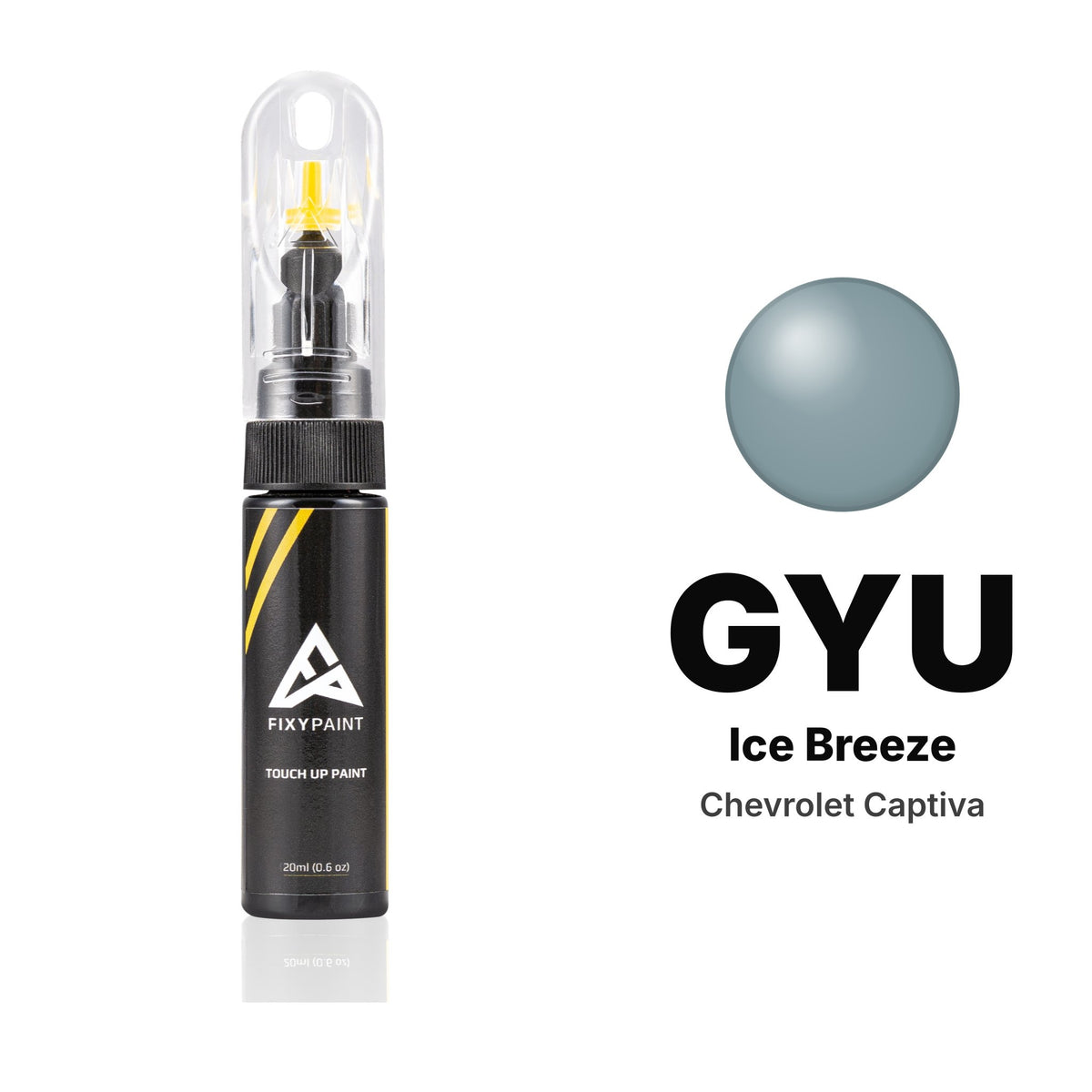 Touch-up paint for Chevrolet Captiva GYU Ice Breeze, Basic kit
