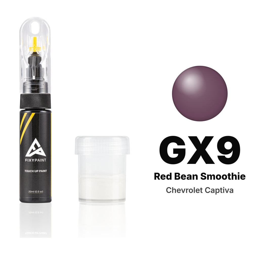 Touch-up paint for Chevrolet Captiva GX9 Red Bean Smoothie, Standard kit