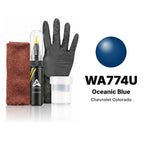 Touch-up paint for Chevrolet Colorado WA774U Oceanic Blue, Complete kit