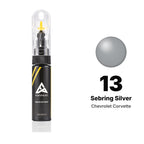 Touch-up paint for Chevrolet Corvette 13 Sebring Silver, Basic kit